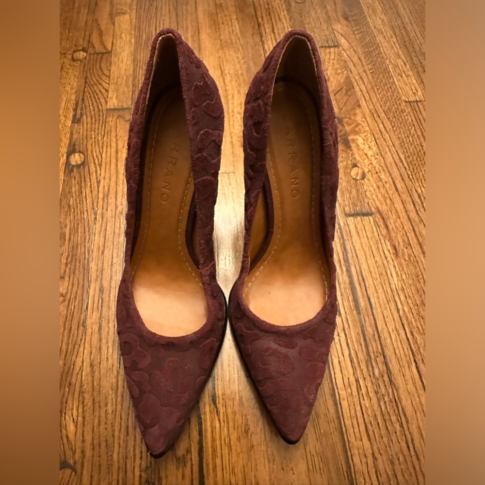 Carrano Stacked Heels- Size 8